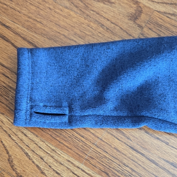 Merrell Women's Medium Cowl Neck Snap Thick Fleece Thumb Hole Pocket Pullover - Picture 10 of 16